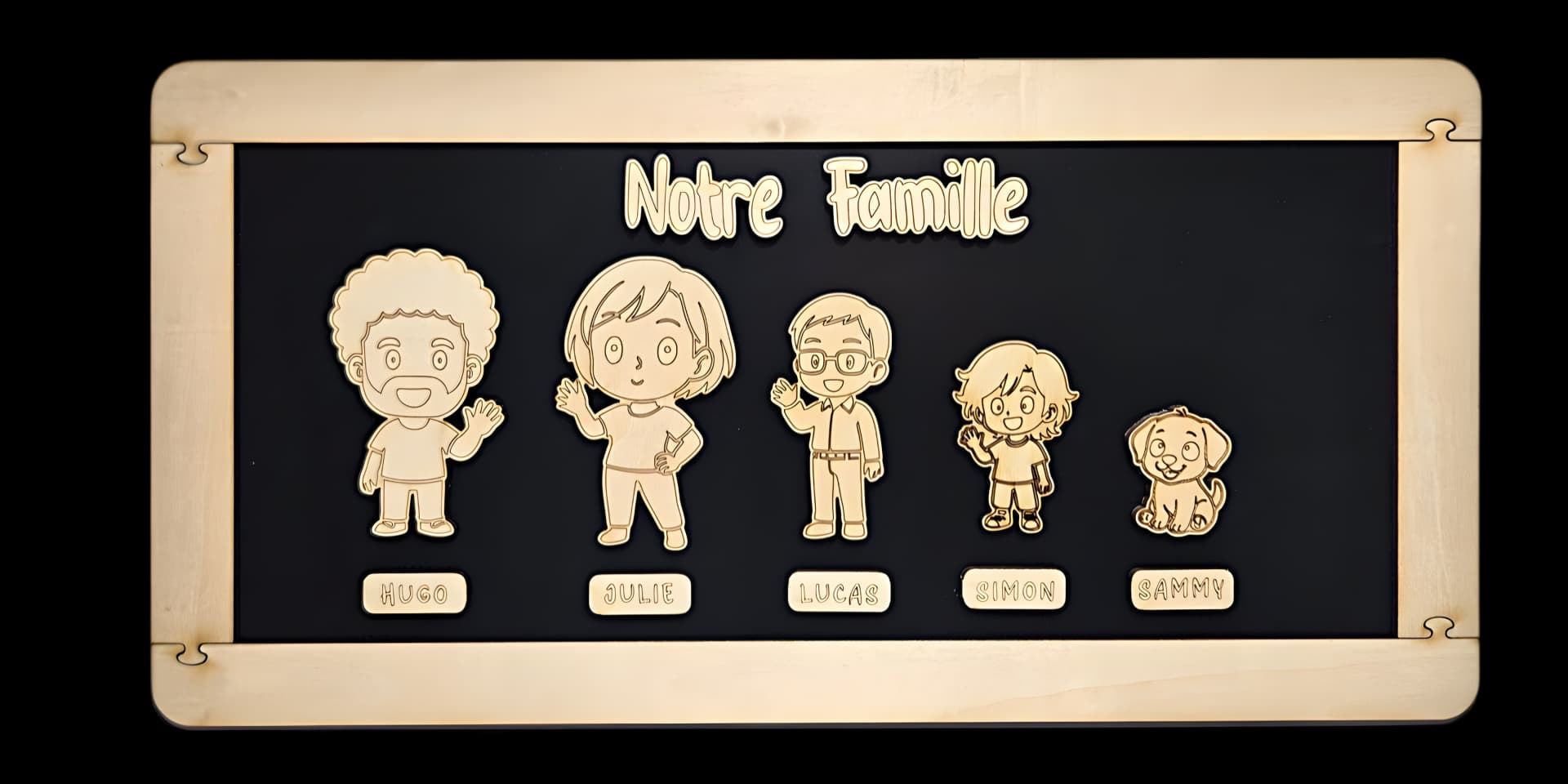 LES NEBULOS 5 Personnages