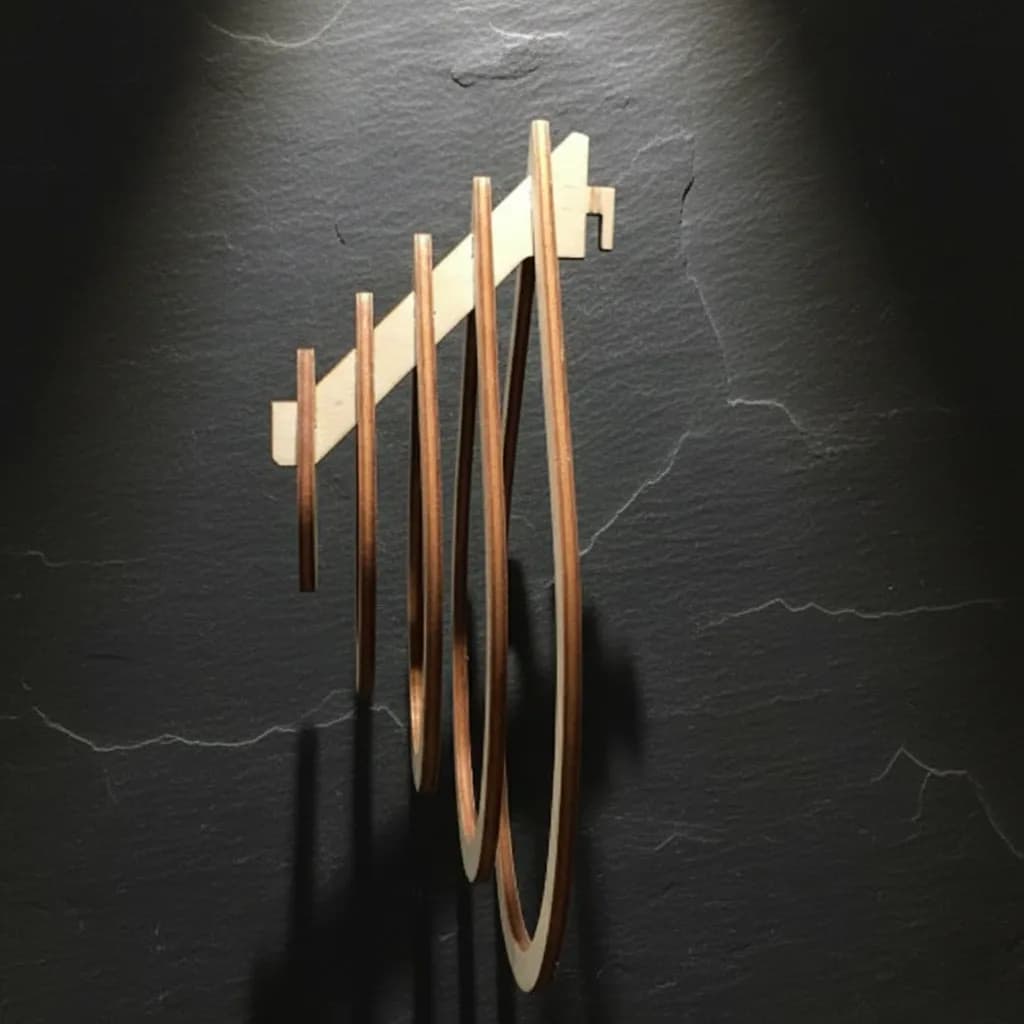 APPLIQUE MURAL GOUTE D'EAU 5